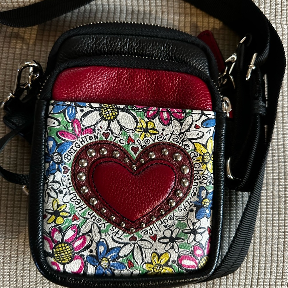 Brighton Scribble Garden Mini Utility Bag